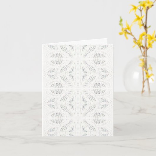 Carte de note BATTENBURG LACE (Fleur jaune)