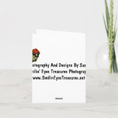 Carte de note blanche de conception de coq chinois (Dos)