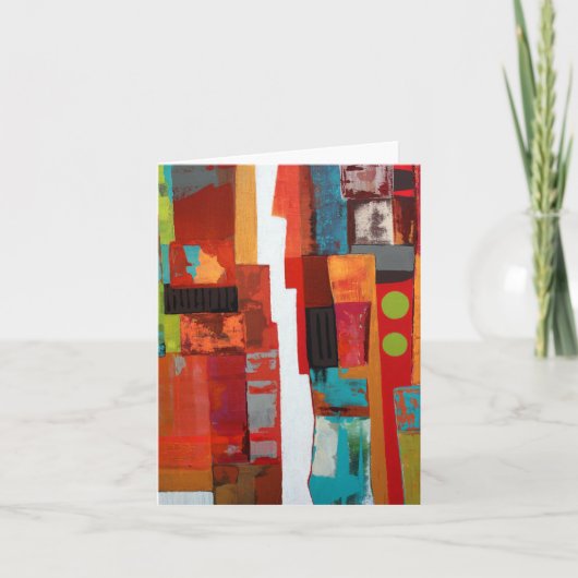 Carte de note blanche de deuxième étage (Devant)