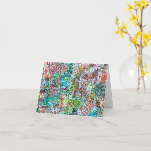 Carte de note blanche Dreamweaver (Fleur jaune)