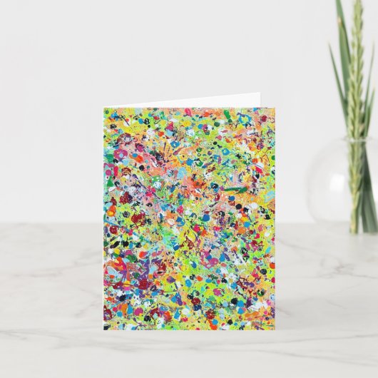 Carte de note blanche du dimanche du bon jour (Devant)