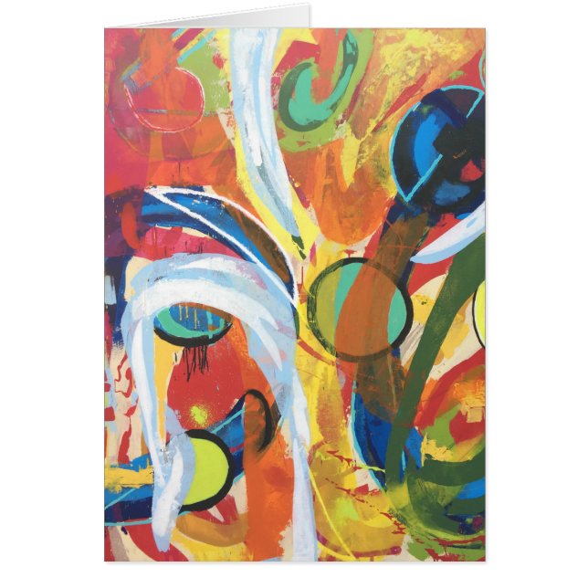 Carte de note blanche Enigma (Devant)