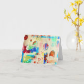 Carte de note blanche Hope Soaring (Fleur jaune)