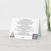 Carte de note blanche Love Filled Hearts (Dos)