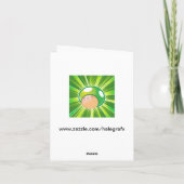 Carte de note blanche pour champignons extra-vie (Dos)