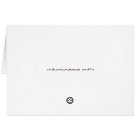 Carte de note blanche Psalm 121 (Dos Horizontal)