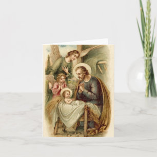 Carte de note (Blank/Custom) : Nativité St. Joseph