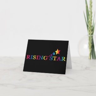 Carte de note BLANK Star Rising