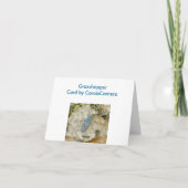 Carte de note Blue Grasshopper (Dos)