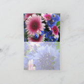 Carte de note Bouquet de Fleurs (Intérieur)