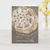 Carte de note/Camino De Santiago (Fleur jaune)