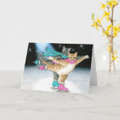 carte de note cat 437 (Fleur jaune)