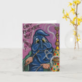 Carte de note CATERPILLAR Alice au pays des mervei (Fleur jaune)