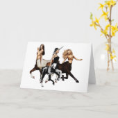 Carte de note Centaures (Fleur jaune)