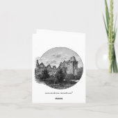 Carte de note Châteaux (Dos)