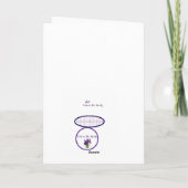 Carte de note confortable de blanc de scène de (Dos)