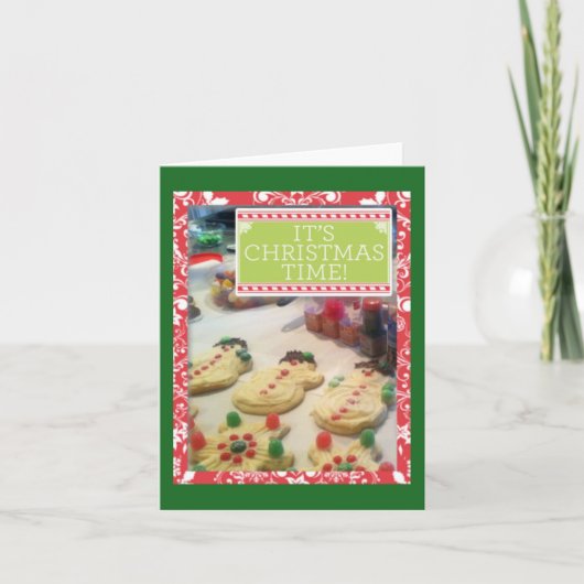 Carte de note "Cookies Please" (Devant)