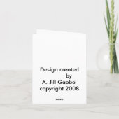 Carte de note Cuppa (Dos)