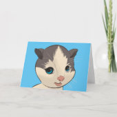 Carte de note CUTE CAT KITTEN (Devant)