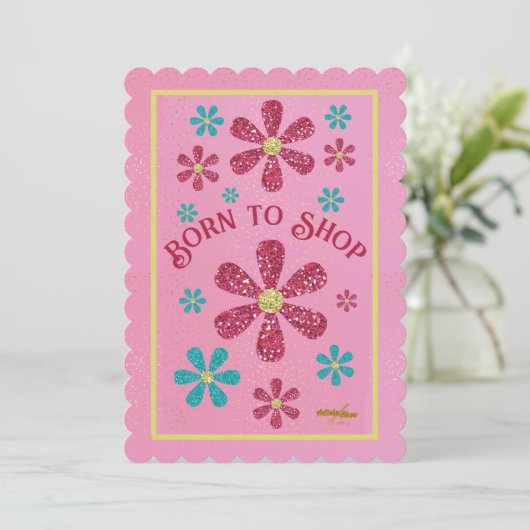 Carte de note d'achat (Debout devant)