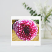 Carte de note Dahlia Dahlia Dahlia (Debout devant)
