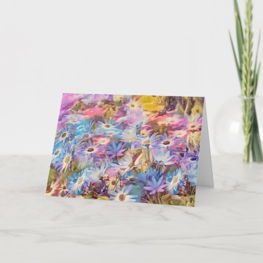Carte de note Daisy Dream Garden Art (Devant)