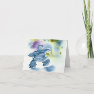 Carte de note "d'AMI d'HIVER"