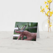 carte de note d'amitié (Fleur jaune)