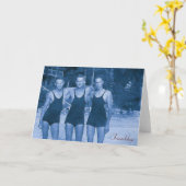 Carte de note d'amitié (Fleur jaune)