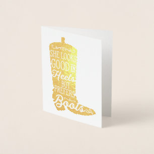 Carte de note d'amorçage pour fille