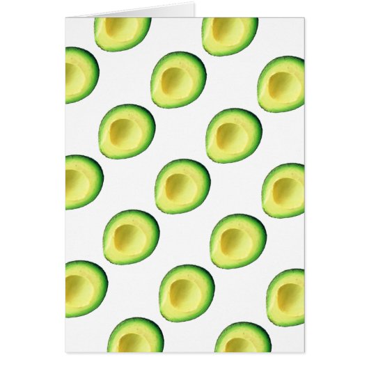 Carte de note d'anniversaire Avocados, enveloppes (Devant)