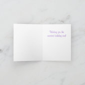 Carte de note d'anniversaire RAINBOW CANDY (Intérieur)