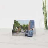 Carte de note d'art Icehouse Townscape (Devant)