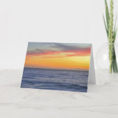 Carte de note d'art Ocean at Sunset Motion (Devant)