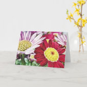 Carte de note d'art style marguy (Fleur jaune)