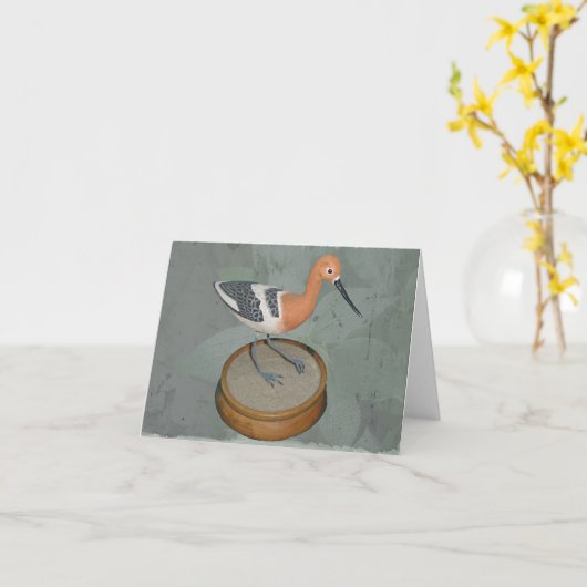 Carte de note d'Avocent Woodcarving (Fleur jaune)