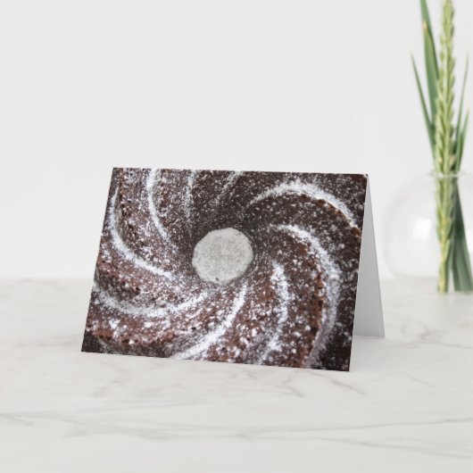 Carte de note de beauté de Bundt (Devant)