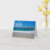 Carte de note de bienvenue inspirante de réussite (Fleur jaune)