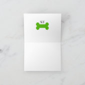 Carte de note de blanc de coeur d'empreinte de (Intérieur)