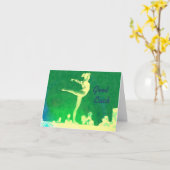 Carte de note de bonne qualité (Fleur jaune)