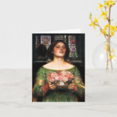 Carte de note de boutons de rose du YE de (Fleur jaune)
