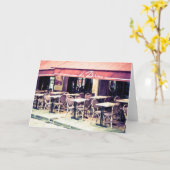 Carte de note de café de Boheme Paris de La (Fleur jaune)
