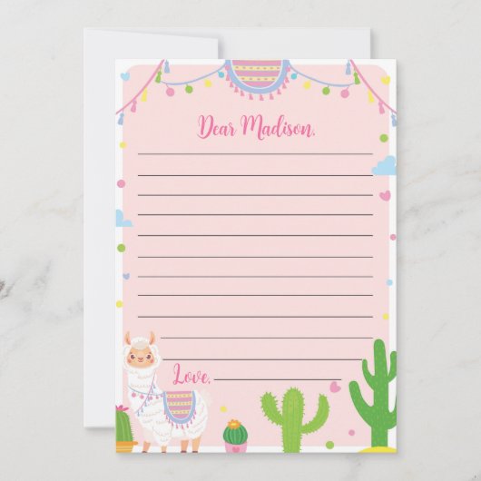 Carte de note de capsule temporelle d'anniversaire (Devant)