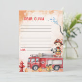 Carte de note de capsule temporelle de camion de p (Debout devant)