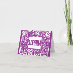 Carte de note de CasaQ Papel Picado