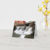 Carte de note de Chagrin Falls (Fleur jaune)