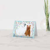 Carte de note de chiot (Devant)