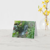 Carte de note de chute d'eau Ott (Fleur jaune)