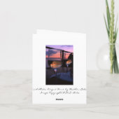 Carte de note de Cinque Terre (Dos)