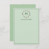 Carte de note de colibri personnalisée (Devant / Derrière)